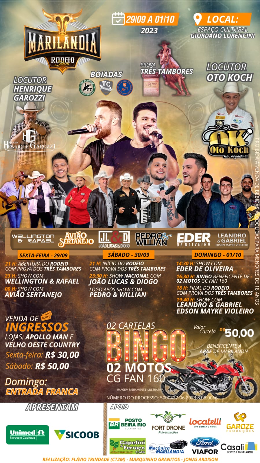 Marilândia Rodeio show